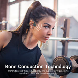 Audífonos Deportivos Inalámbricos ESON Comfort Fit con Conducción Ósea, Gancho <span class=keywords><strong>para</strong></span> la Oreja V6.0, 6 Horas de Duración de Batería, Resistentes al Agua IPX-8 - Product Image 4