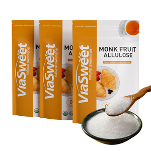Keto Factory Zero Calorie Sweetener 1:1 <strong>Allulose</strong> Sugar Substitute 2lb <strong>Monk</strong> <strong>Fruit</strong> <strong>Allulose</strong> <strong>Blend</strong> - Product Image 3