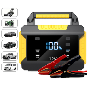 Démarreur de secours haute puissance 4000A 12V/24V pour camions lourds, booster d'urgence grande capacité pour la charge rapide des batteries de véhicules de grande taille - Product Image 1