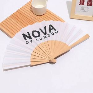 Handmade 23cm Cherry Wood Folding Fan with Custom Design Best Selling Craft <b>Gift</b> for Halloween and Christmas Occasions - Product Image 3