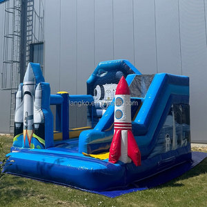 Château gonflable avec toboggan pour fêtes et événements - Location de châteaux gonflables - Product Image 1