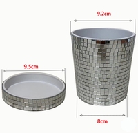 Nouveau DISCO Décoration intérieure Pot de fleurs Disco Ball Pot de fleurs Pot de fleurs en plastique