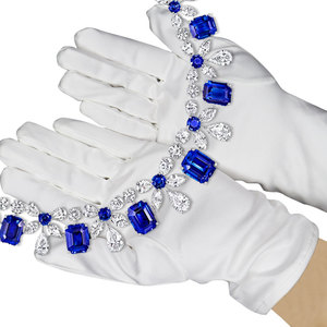 Bijoux en tissu de coton premium blanc pur personnalisés pour hommes, <span class=keywords><strong>gants</strong></span> de manipulation d'examen d'inspection de travail en <span class=keywords><strong>microfibre</strong></span> - Product Image 3