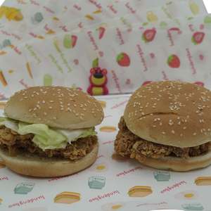 Papel para Sándwiches y Aperitivos, Reciclable, de Grado Alimenticio, Blanco, con Revestimiento de PE de una Cara, Antigrasa, Impreso, para Sándwiches y Aperitivos, con Logotipo Personalizado - Product Image 2