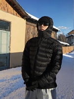 Veste en duvet réversible pour homme personnalisée, durable, luxueuse, légère et chaude, nouvelle veste épaisse pour l'hiver