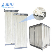 Module de réacteur à membrane MBR en PVDF renforcé de fibres creuses de 40,9 mètres carrés pour le traitement des eaux usées avec réduction des boues