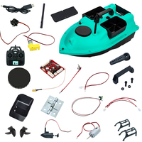 Pathgang — appât de pêche V18 de bateau, avec gps, télécommande, coque, chargeur usb, carte-mère, accessoires de bateau