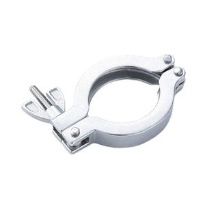 Colliers de serrage sanitaires à dégagement rapide en acier inoxydable 304 fournis par le fabricant, type collier de serrage pour tuyau, pour l'étanchéité des conduites - Product Image 1