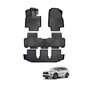 Alfombrillas populares para todo tipo de clima RHD/LHD, accesorios para automóviles, Alfombra de pie de goma TPE para Toyota Highlander 2015-2020 <span class=keywords><strong>2022</strong></span> 2023 - Product Image 1