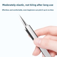 Kit de 7 Aiguilles en Acier Inoxydable pour l'Acné, Extracteur de Boutons et Points Noirs pour le Visage – Vente Directe Usine