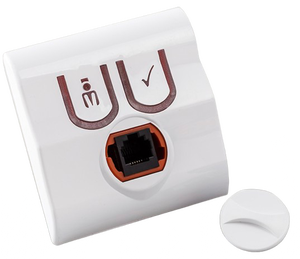 Estación de Llamada y Reinicio para Enfermeras de Hospital con Puerto para Dispositivo, Unidad de Cabecera para Pacientes, Conexión CAT6 RJ45, Estación de Llamada LED Antibacteriana - Product Image 1