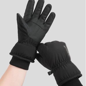 <b>Men's</b> Winter Snowboarding <b>Gloves</b> PU Material <b>Touch</b> <b>Screen</b> Custom Waterproof Ski <b>Gloves</b> - Product Image 2