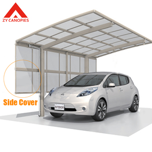 Abri de voiture abri de Garage extérieur toit de voiture en Polycarbonate pare-soleil auvent en aluminium cardage - Product Image 6