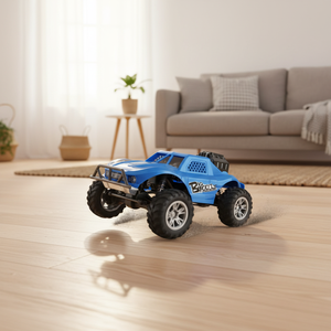 Auto RC AJB a 5 Canali 27Mhz con Illuminazione a Spruzzo, Veicolo Fuoristrada Simulato di Grado Hobby, Auto Elettrica Telecomandata per Bambini - Product Image 3