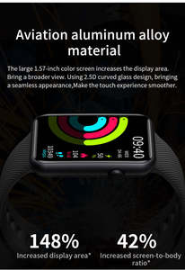 Nuevo Reloj Inteligente HT5 Pro con Pantalla Táctil de 1.57 Pulgadas, Monitor de Ritmo Cardíaco, Rastreador de Actividad Física, Reloj Inteligente Deportivo y Elegante para Android - Product Image 2