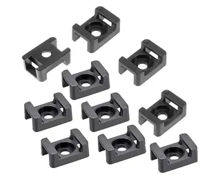 Factory nylon cable tie holder cable tie mount holder