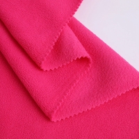 Fabricant textile de Shaoxing, tissu polaire double face 100% polyester, 280 g/m², tissu polaire 100% polyester
