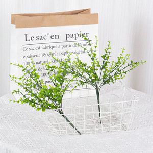 Flower Delight - Hojas Artificiales de Eucalipto de 34 cm, Plástico, Decoración del Hogar, Accesorios para Bodas - Product Image 2