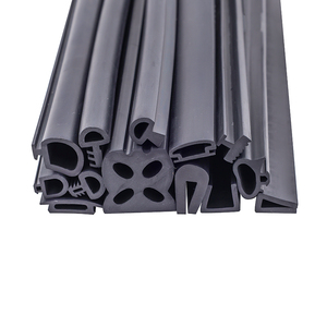 Bande d'étanchéité <span class=keywords><strong>en</strong></span> <span class=keywords><strong>caoutchouc</strong></span> silicone EPDM sur mesure, <span class=keywords><strong>profil</strong></span> extrudé <span class=keywords><strong>en</strong></span> forme de D, P, U, <span class=keywords><strong>L</strong></span>, étanche, pour portes et fenêtres, fournisseur d'usine - Product Image 1