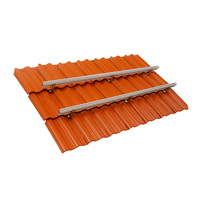 Système de fixation de tuiles photovoltaïques en aluminium haute résistance, étanche et anticorrosion pour toiture solaire