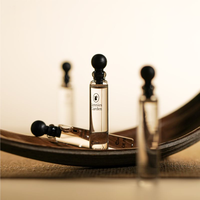 Mini Flacon Échantillon de Parfum 0.5ml 1ml 2ml 3ml, Bouteille de Recharge Portable en Verre Vide avec Pulvérisateur pour Huiles Essentielles et Emballage de Parfum