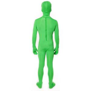 Costume d'Halloween pour enfants HP, combinaison verte d'alien pour spectacle sur scène, déguisement de cosplay avec motif de personnage de télévision et de super-héros - Product Image 2