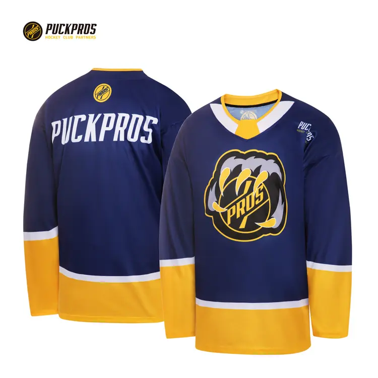 High Quality 100% Polyester Factory Custom Ice Hockey Jersey Premium Ice Hockey Wear