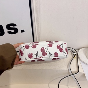Sac Messager de Luxe Tendance en Cuir PU pour Femme, Sac à Bandoulière Designer Cherry, Sacs à Main pour Femmes avec Co-ch - Product Image 6
