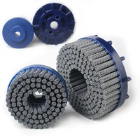 Disque abrasif industriel et de bricolage, brosse de débavurage et de polissage pour perceuse électrique avec poignée métallique, personnalisable OEM