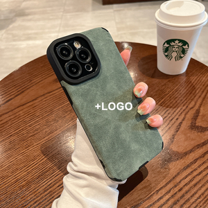 เคสหนัง TPU นิ่มแนววินเทจสุดหรูสำหรับ iPhone 16 15 14 13 12 11 Pro x XR XS มีสไตล์สูงสุด - Product Image 2