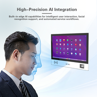 Terminal interactif intelligent mural avec écran tactile Full HD pour les terminaux de libre-service médicaux