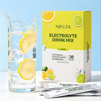 Venta al por mayor de polvo de electrolitos y multivitaminas en sobres, bebida hidratante baja en calorías, mezcla lista para beber, OEM, ODM, marca privada, stock disponible.