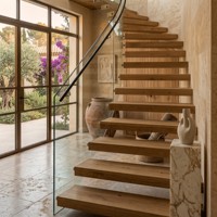 Excellence architecturale : escaliers en cantilever sur mesure pour projets duplex haut de gamme