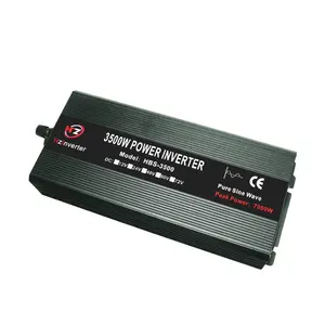 Inverter daya tenaga surya, konverter 12V 220V 3000W 3500W gelombang sinus murni