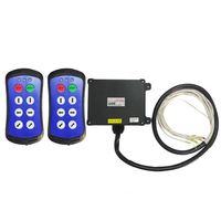 Télécommande sans fil industrielle A600 LCC DC10-30V pour remorque à benne basculante, rampe, treuil, grue avec portée de 100 m, protection IP66