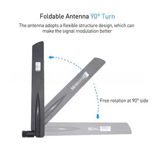 Antenna Omnidirezionale 5G LTE 6006000MHz ad Alto Guadagno 18dBi SMA con Connettore Interno Full Band per Router WiFi GSM OEM ODM - Product Image 3