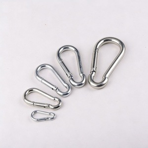 Mousqueton Hao Huai en forme de gourde, en acier au carbone zingué, avec verrou de sécurité, connecteur de quincaillerie de qualité industrielle - Product Image 3