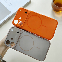 Funda Magnética Mate Anti-caídas para Teléfono, con Carga Inalámbrica, Sensación de Piel, Compatible con iPhone 18 17 16 15, Superventas