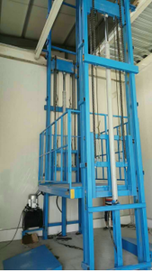 500 किलो-10 टी हाइड्रोलिक स्टील कार्गो लिफ्ट गाइड रेल होटल फ्रेट लिफ्ट लिफ्ट 380 वी चेन स्लिंग रिटेल हवाई काम - Product Image 4