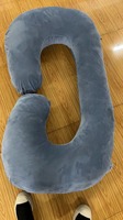 Vente chaude G Forme Plein Corps Oreiller De Maternité Avec Couverture Lavable pour Dormir En Forme De U Soutien Du Ventre Oreiller De Grossesse