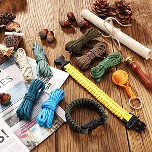 Corde Paracord Tressée 7 Brins en Nylon 4mm Noir 550 pour Bracelet, Vente en Gros, Personnalisée, pour Camping, Pas Cher - Product Image 5