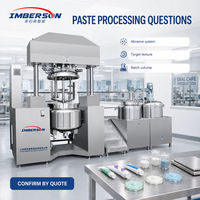 Imberson 1300L Mélangeur Industriel pour le Traitement de Dentifrice, Homogénéisateur à Cisaillement Élevé