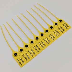 Biểu tượng tùy chỉnh kim loại chèn con dấu nhựa tag kéo chặt chẽ hàng hóa an ninh con dấu - Product Image 2