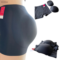Culotte Gainante Rembourrée Effet Remonte-Fesses Sans Couture – Gaine Ventre Plat Serre-Taille Améliorateur de Fesses pour Femme
