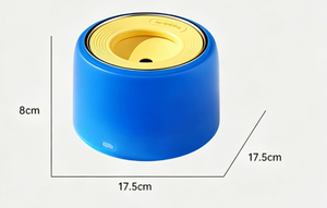Bol à eau suspendu pour animaux de compagnie, distributeur d'eau anti-éclaboussures pour chat, gamelle anti-choc en acier inoxydable pour petit chien - Product Image 5