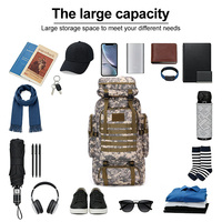 Sac à dos de randonnée haut de gamme, plusieurs styles en stock, personnalisable avec logo, pour entraînement et chasse, sac à dos tactique unique