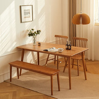 Chaise de salle à manger moderne en chêne massif, style antique, imperméable, au meilleur prix