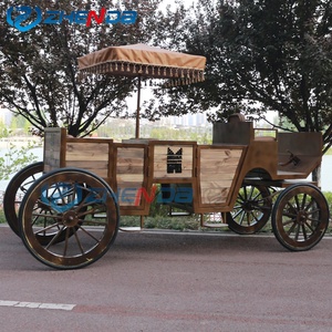 Carroza Eléctrica de Turismo con Tracción en las Cuatro Ruedas Mejorada, Acabado con Aspecto de Madera, Disponible Directamente de Fábrica - Product Image 5