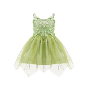 Disfraz de Princesa Tiana de El Elfo Verde, Disfraz de Halloween, Vestidos de Fiesta, Vestidos de Novia para Niñas, Falda de Tul de Hada - Product Image 2