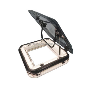 MAYGOOD, tragaluces de ventana de techo de aluminio a prueba de insectos para autocaravana, <span class=keywords><strong>coches</strong></span> modificados, tragaluz escapado - Product Image 3